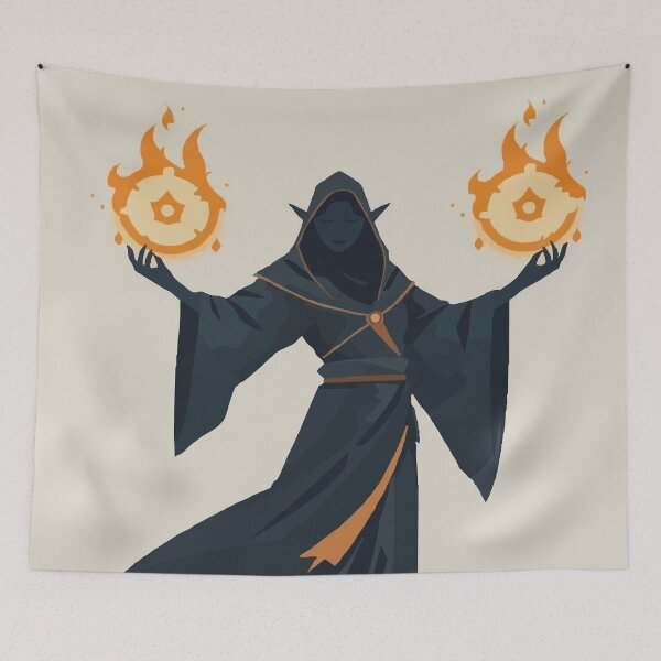 Item preview, Dark Elf Mage designed and sold by AbstractAnom.