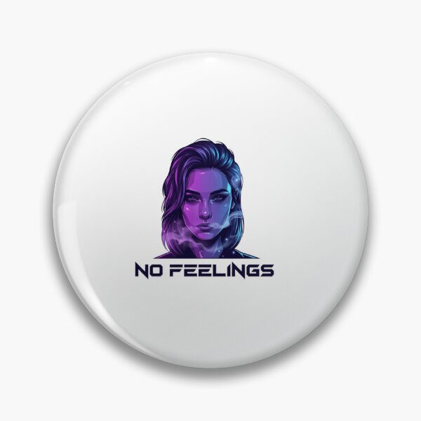 Item preview, No Feelings Cold Girl Streetwear Graphic designed and sold by Imaginarium of Chaos falcon88 .