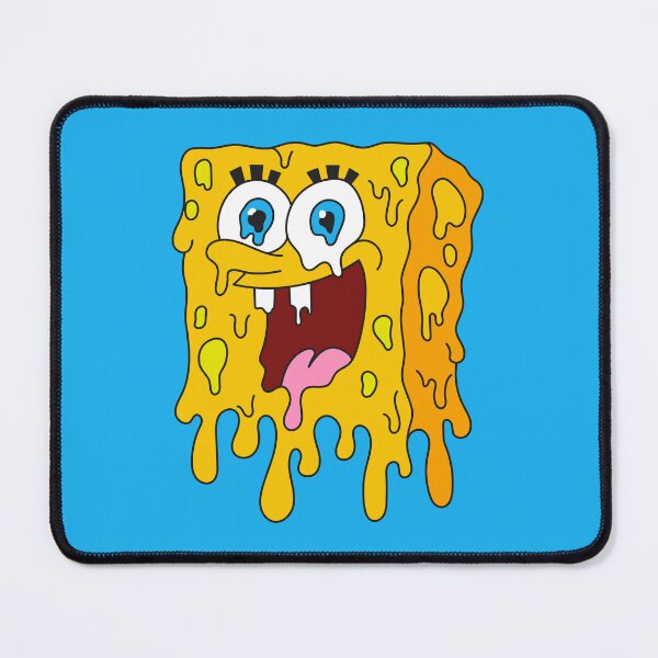 Item preview, Melting SpongeBob Cartoon Face Illustration designed and sold by Seven Design.