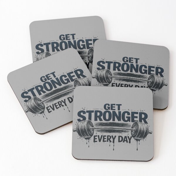 Item preview, Get stronger every day  designed and sold by Pics-Art-Vibe.