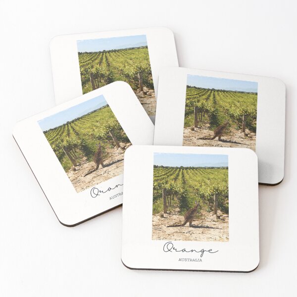 Item preview, Orange Australia Vineyards Kangaroo - Vintage Souvenir designed and sold by twentytwo ART souvenir designs.