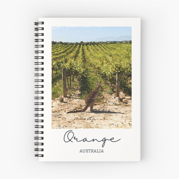 Item preview, Orange Australia Vineyards Kangaroo - Vintage Souvenir designed and sold by twentytwo ART souvenir designs.