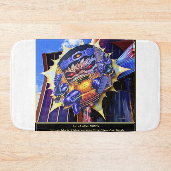 Item preview, Marvel Villain MODOK, Universal Islands of Adventure, Super Heroes Theme Park, Florida designed and sold by AMacGPhilly.