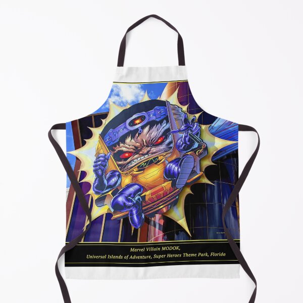 Item preview, Marvel Villain MODOK, Universal Islands of Adventure, Super Heroes Theme Park, Florida designed and sold by AMacGPhilly.