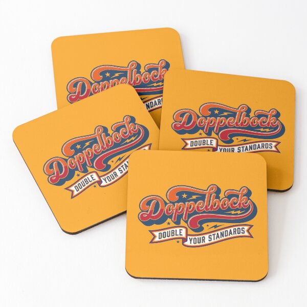 Item preview, Double Your Standards Funny Doppelbock Beer Gift designed and sold by Cozy-Old-Pub.