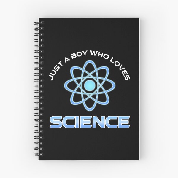 Item preview, Just A Boy Who Loves Science designed and sold by Cat Lady Designs.