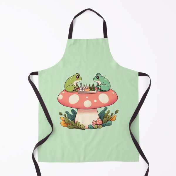 Item preview, Chess Frogs on Mushroom – Fantasy Design designed and sold by Dogandesighn.