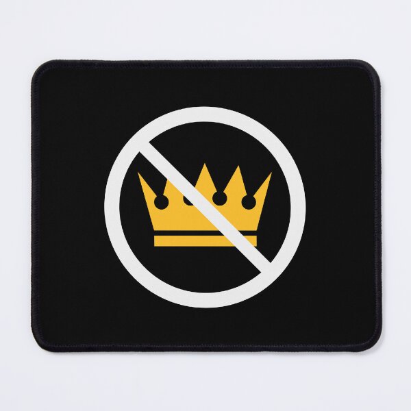 Item preview, No Kings! (Protest Sign / NEG2C) designed and sold by MrFaulbaum.