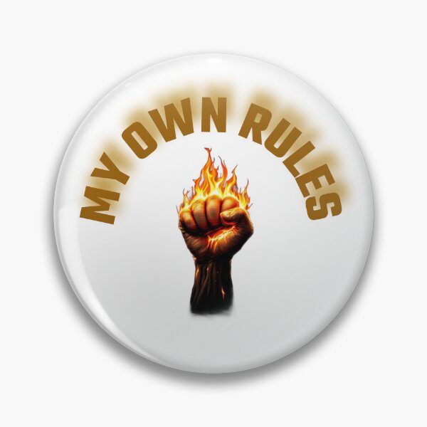 Item preview, My Own Rules – Bold Independence Quote designed and sold by Clintora.