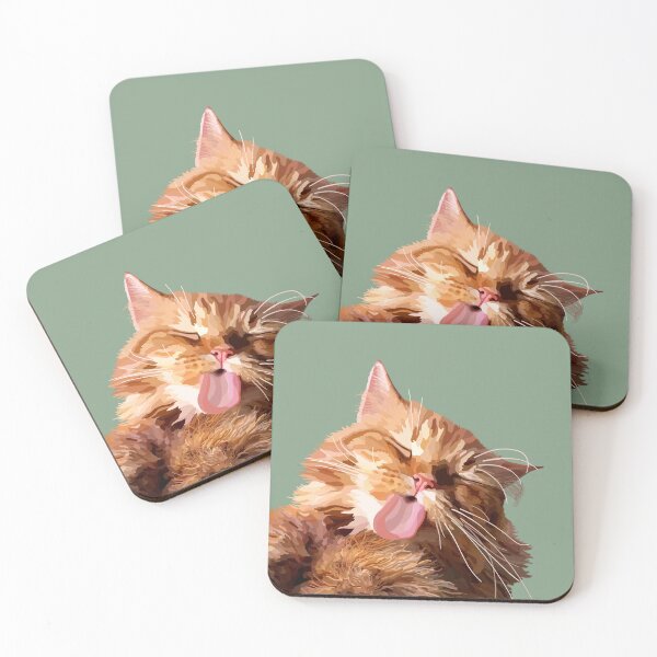 Item preview, Ginger cat Monty from Tabby Teas Proceeds go to animal charities rescues designed and sold by AnimalFriends1.