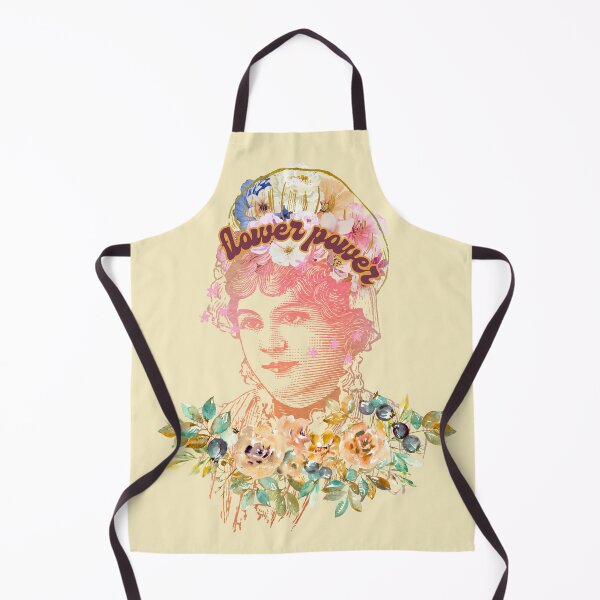 Item preview, Flower Power Victorian Spring Pastel Girl Collage designed and sold by mooncakekaro.