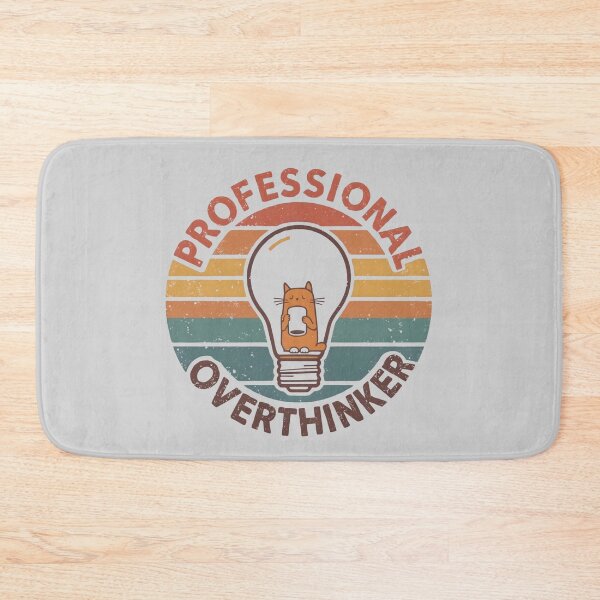 Item preview, Professional overthinker Cat  funny  gifts who love cats and identify with the overthinking mindset designed and sold by ketkacreations.
