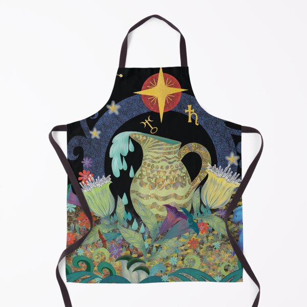 Item preview, Celestial Aquarius A Whimsical Zodiac Adventure designed and sold by phatlizzardart.
