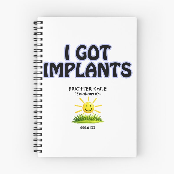 Item preview, I got implants designed and sold by Talking Threads.