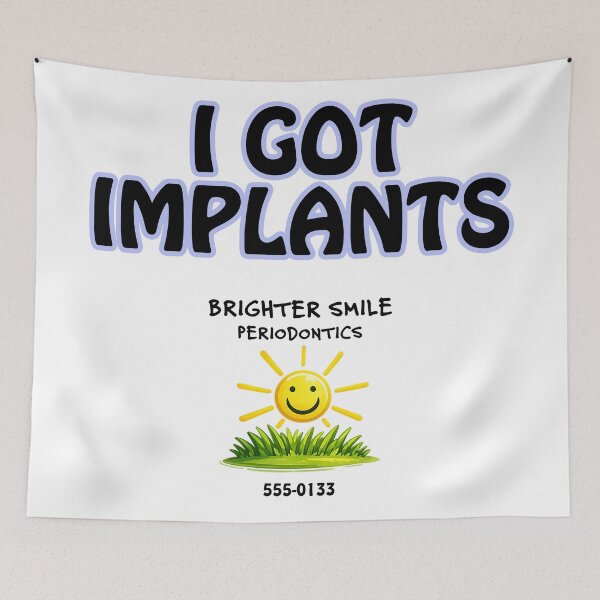 Item preview, I got implants designed and sold by Talking Threads.