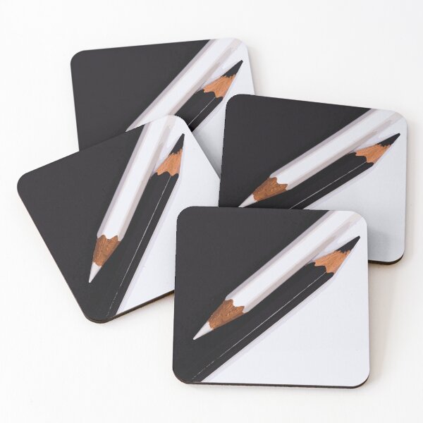 Item preview, Black and White Pencils on Contrasting Background designed and sold by Arturo Daniel Garcia Palomo.