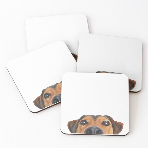 Item preview, Cute dog peeping Proceeds go to animal charities rescues designed and sold by AnimalFriends1.