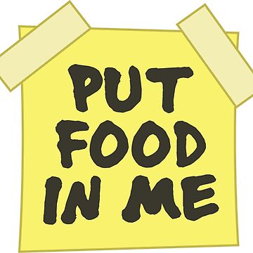 Artwork thumbnail, Put Food in Me by Winston Gambro