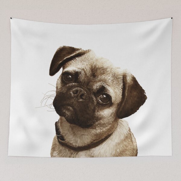 Item preview, Pug puppy dog Proceeds go to animal charities rescues designed and sold by AnimalFriends1.