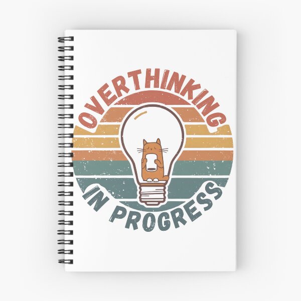 Item preview, Overthinker Cat  funny  gifts who love cats and identify with the overthinking mindset designed and sold by ketkacreations.
