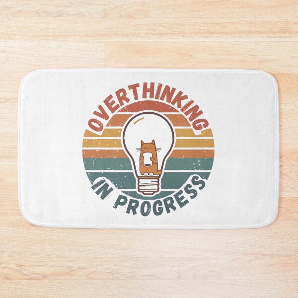 Item preview, Overthinker Cat  funny  gifts who love cats and identify with the overthinking mindset designed and sold by ketkacreations.