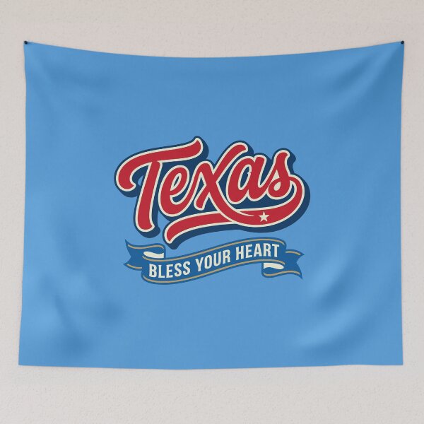 Item preview, Texas Bless Your Heart Funny Retro Southern Sarcasm designed and sold by Cozy-Old-Pub.