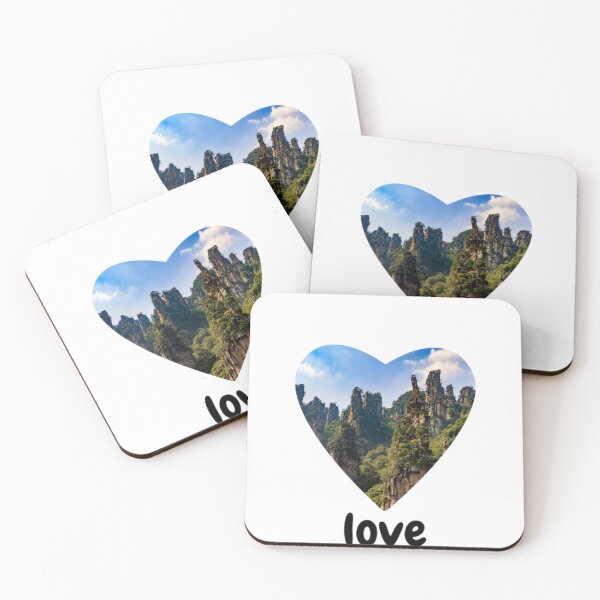 Item preview, Zhangjiajie China Misty Mountains Travel Aesthetic Nature Design designed and sold by Jaguar100-.