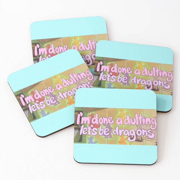 Item preview, Let's be Dragons designed and sold by Katsmitharts.