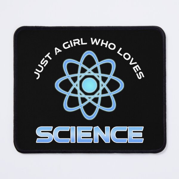 Item preview, Just A Girl Who Loves Science designed and sold by Cat Lady Designs.