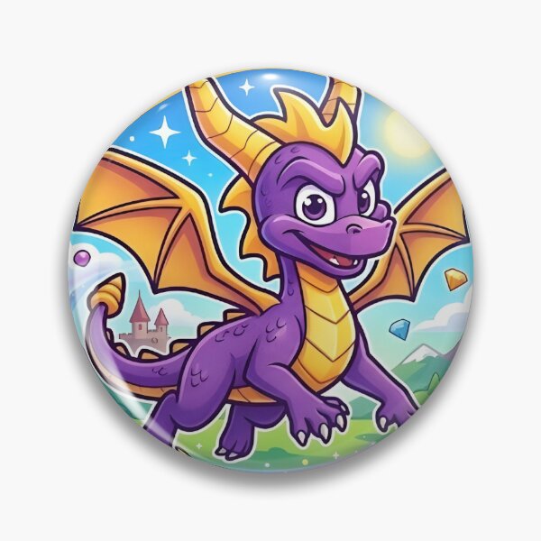 Artikelvorschau, Spyro entworfen und verkauft von Saiyan Supply Co..
