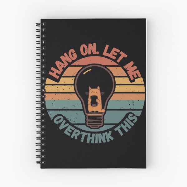 Item preview, Hang on. Let me overthink this. Funny  gifts who love cats and identify with the overthinking mindset designed and sold by ketkacreations.