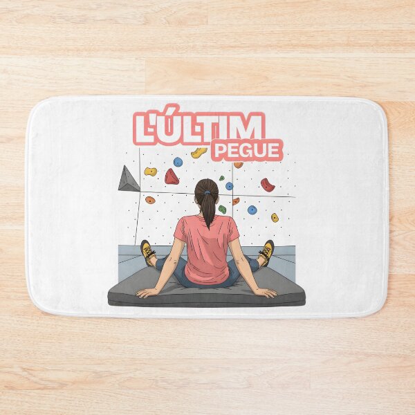Item preview, The Last Go Girl - Funny Bouldering & Indoor Climbing Art designed and sold by LoopassVD.