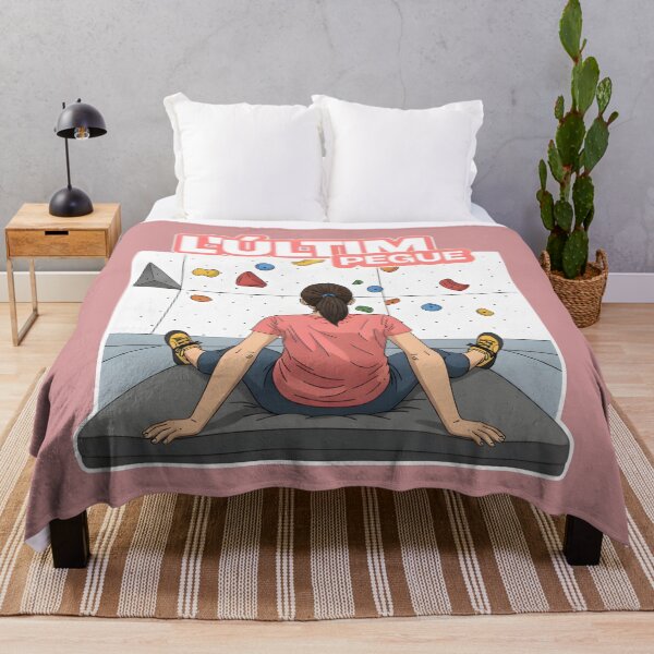 Item preview, The Last Go Girl - Funny Bouldering & Indoor Climbing Art designed and sold by LoopassVD.