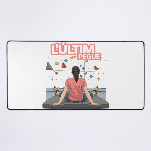Item preview, The Last Go Girl - Funny Bouldering & Indoor Climbing Art designed and sold by LoopassVD.