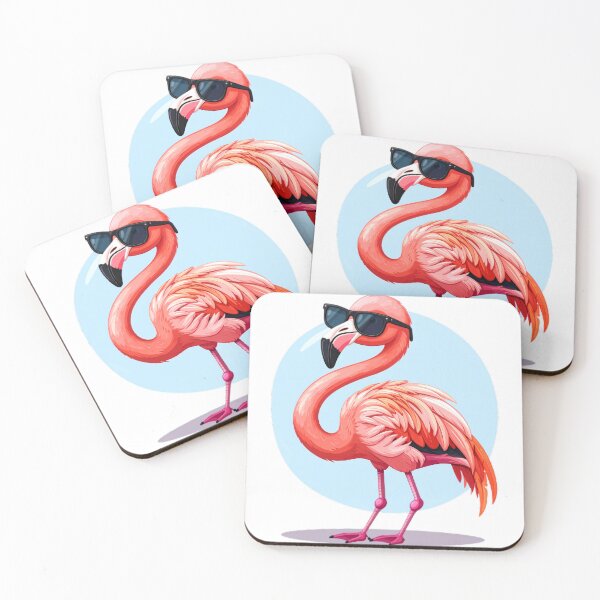 Item preview, Pink Flamingo Rocking Shades designed and sold by BeachBreezyVA.