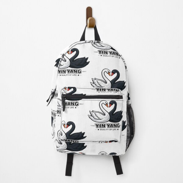 Item preview, Yin Yang Swans – Love & Balance Symbol (Black & White Swan Design) designed and sold by Be-You-Vibes.