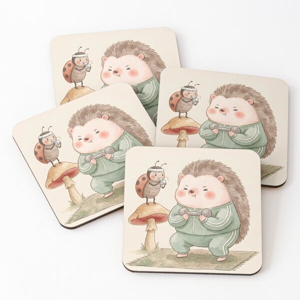 Item preview, Squat hedgehog designed and sold by auxincaftan0o.