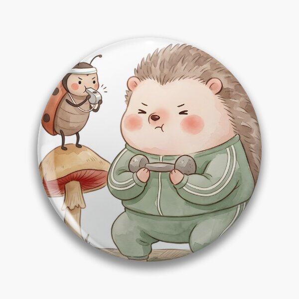 Item preview, Squat hedgehog designed and sold by auxincaftan0o.