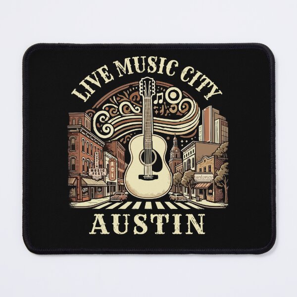Item preview, Copy of Music City Austin Souvenir Texas Live Music Austin designed and sold by DSWShirts.