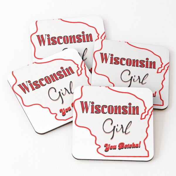 Item preview, Wisconsin Girl You Betcha Funny Midwest Shirt designed and sold by CrazyGirlllc.