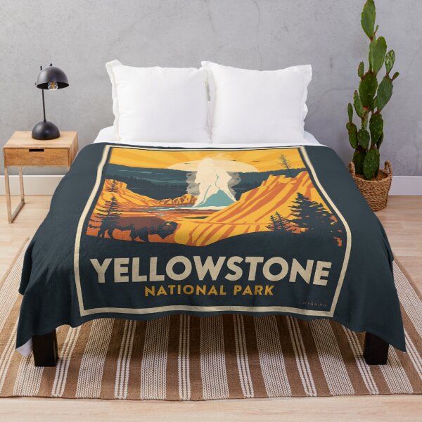 Artikelvorschau, Yellowstone-Nationalpark – Wyoming entworfen und verkauft von StudioRedKoala.