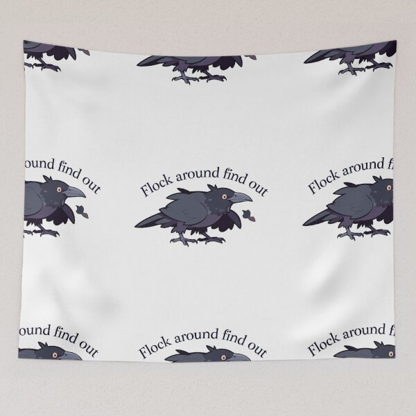 Item preview, Flock around and find out designed and sold by MendaciousMina.
