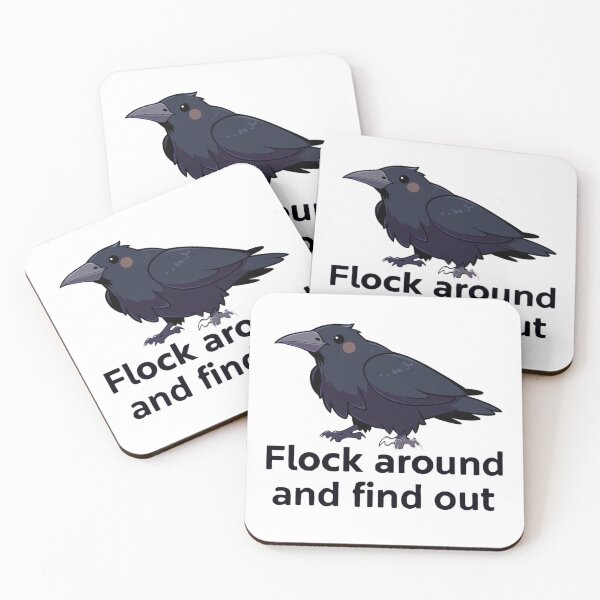 Item preview, Flock around and find out designed and sold by MendaciousMina.