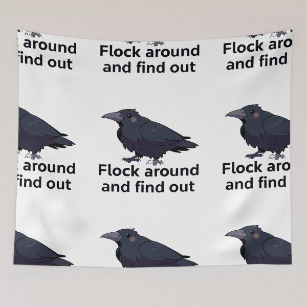 Item preview, Flock around and find out designed and sold by MendaciousMina.