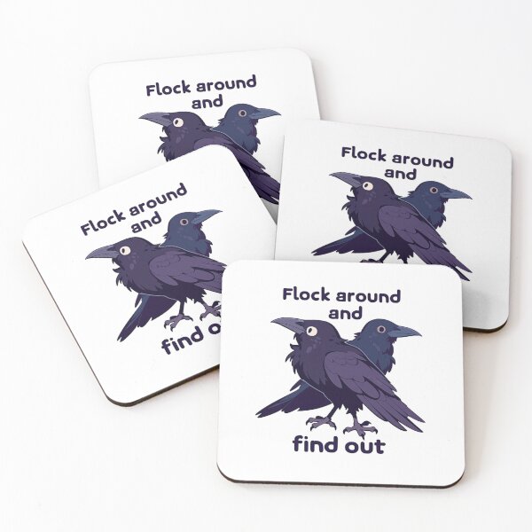 Item preview, Flock around and find out designed and sold by MendaciousMina.