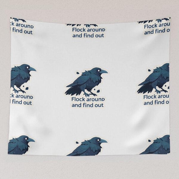 Item preview, Flock around and find out designed and sold by MendaciousMina.
