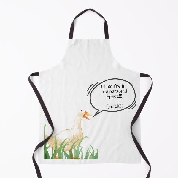 Item preview, Funny Angry Duck "Personal Space" Quack Aesthetic designed and sold by Hidden Relic Muse.