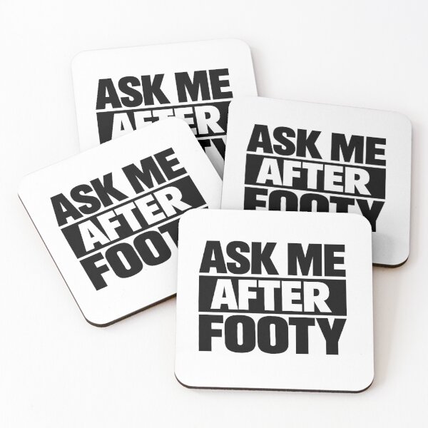 Item preview, Ask Me After Footy Shirt, Funny Australian Footy Saying designed and sold by POD DYNASTY.
