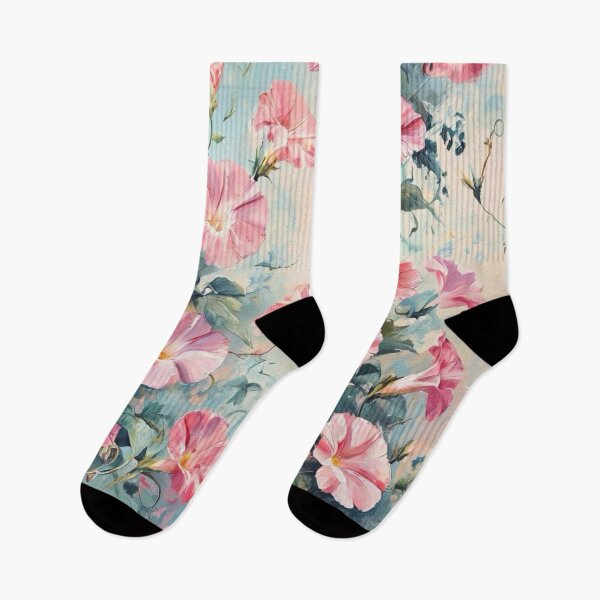 Item preview, Pink Morning Glory Cascade designed and sold by TinCatOutPost.