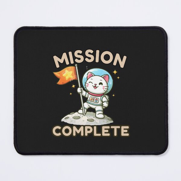 Item preview, Mission Complete Astronaut Cat designed and sold by AdicretorDesign.